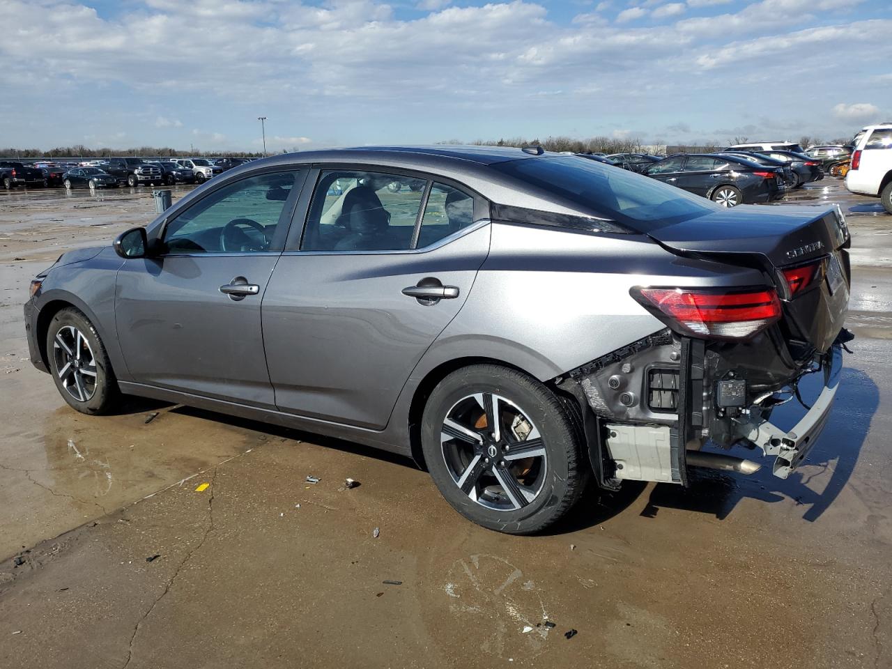 2024 Nissan Sentra VIN 3N1AB8CVXRY248332 Copart auction photo, rear end damage thumbnail 2