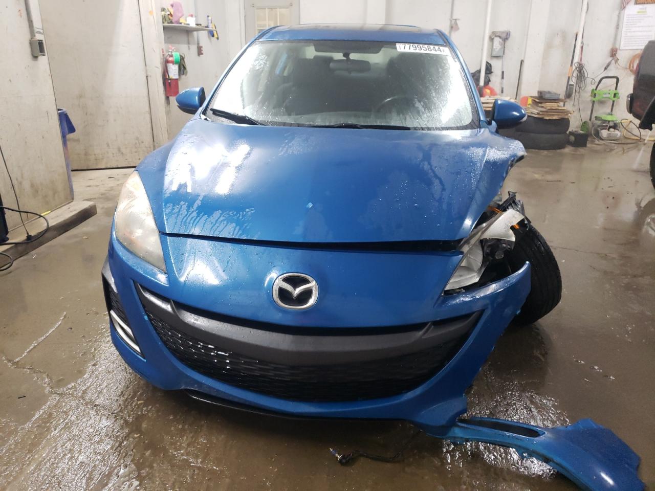 2010 Mazda 3 VIN JM1BL1S53A1220582 Copart auction photo, front end / mechanical damage thumbnail 5