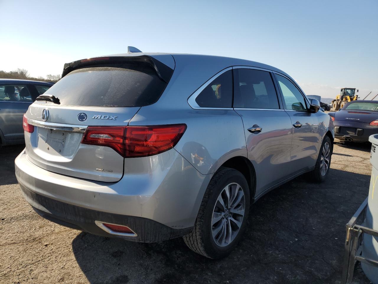 2016 Acura MDX VIN 5FRYD4H40GB027344 Copart auction photo, front end damage thumbnail 3