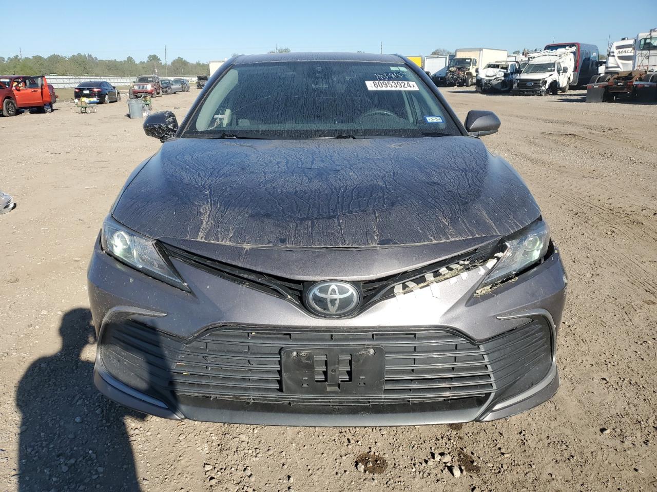 2023 Toyota Camry VIN 4T1C11AK7PU114091 Copart auction photo, front end / undercarriage damage thumbnail 5