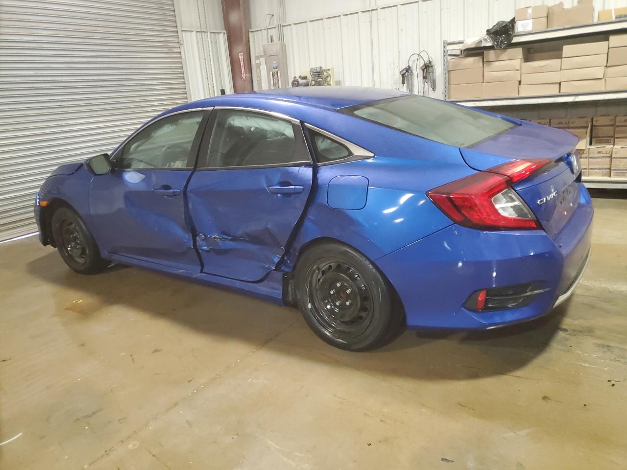 2020 Honda Civic VIN 2HGFC2F68LH522448 Copart auction photo, front end / side damage thumbnail 2