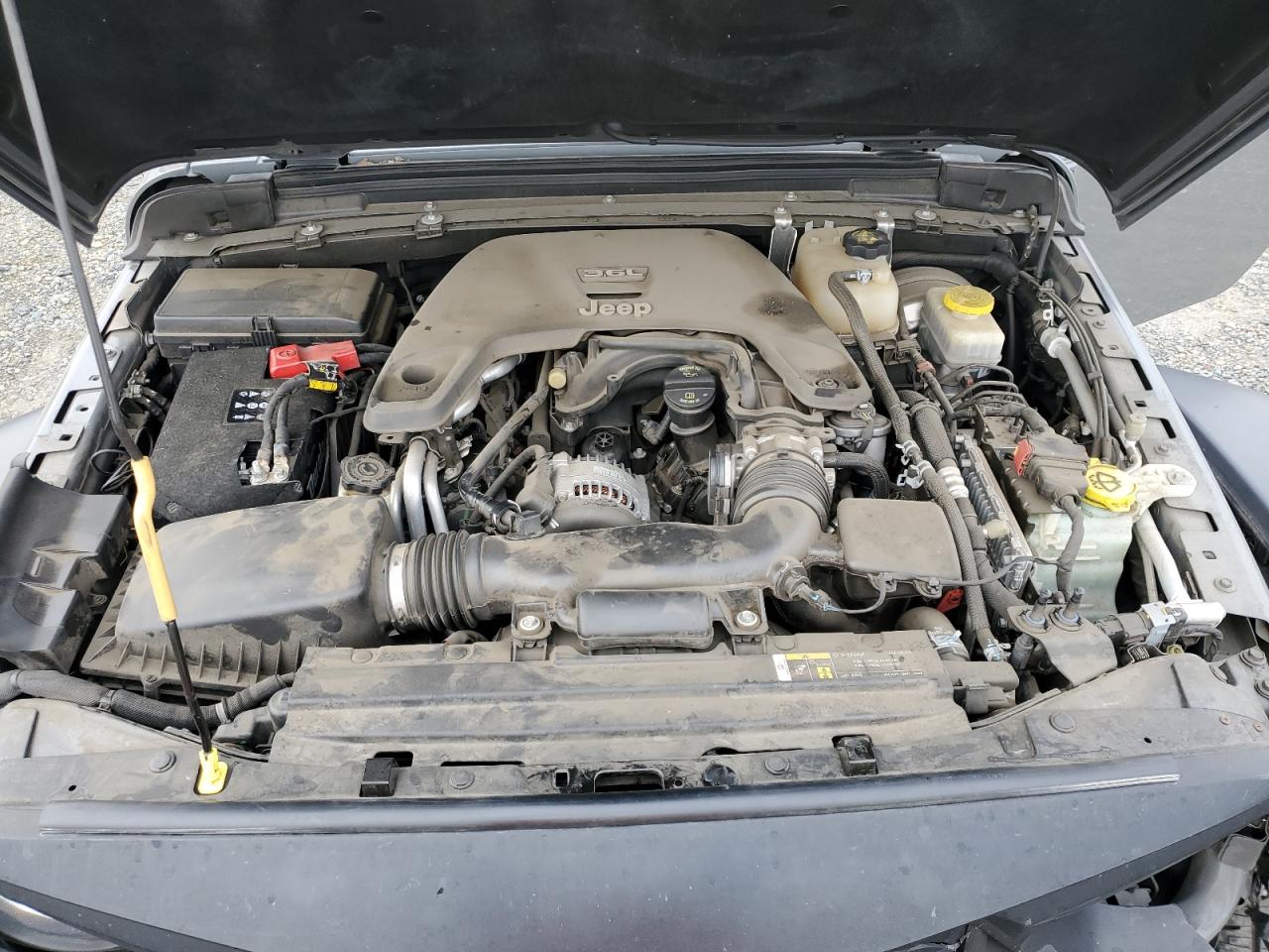 2019 Jeep Wrangler VIN 1C4GJXAG6KW652525 Copart auction photo, front end damage thumbnail 11