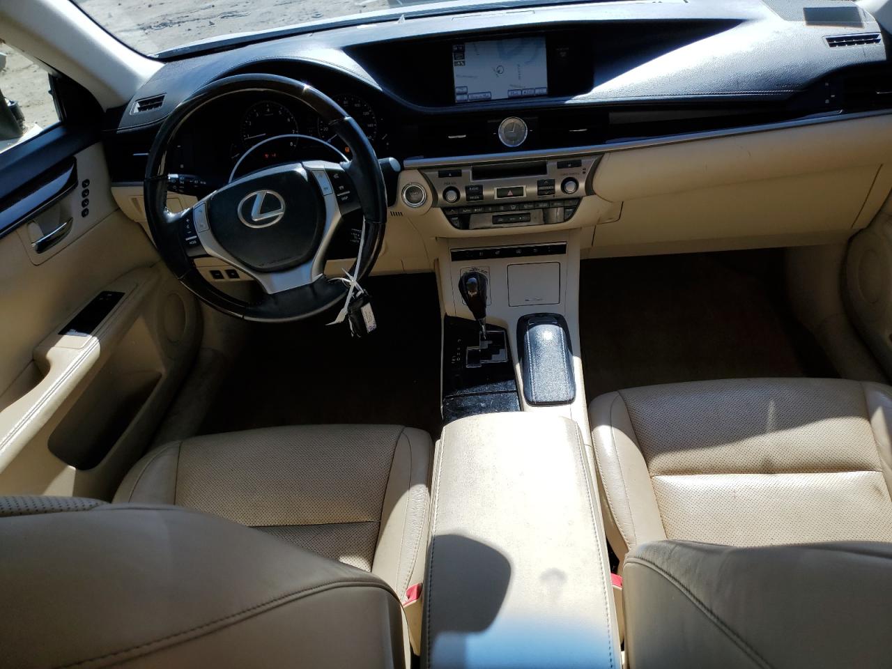 2014 Lexus ES VIN JTHBK1GG9E2129716 Copart auction photo, front end / side damage thumbnail 8