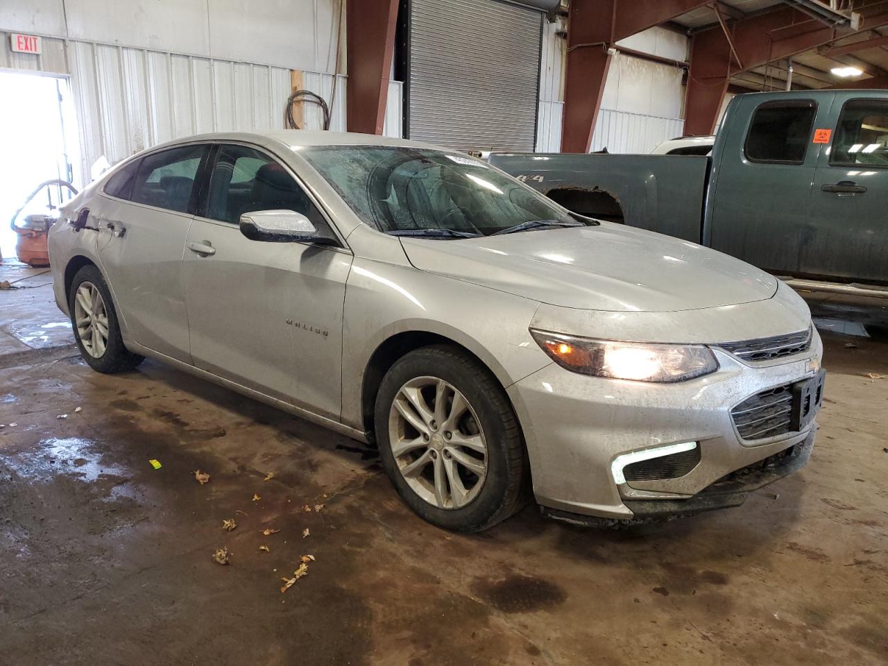 2017 Chevrolet Malibu VIN 1G1ZE5ST1HF105600 Copart auction photo, side / rear end damage thumbnail 4