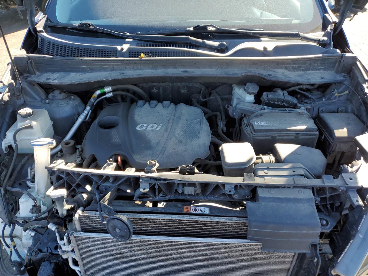 2016 KIA Sportage VIN KNDPBCACXG7812684 Copart auction photo, front end damage thumbnail 14