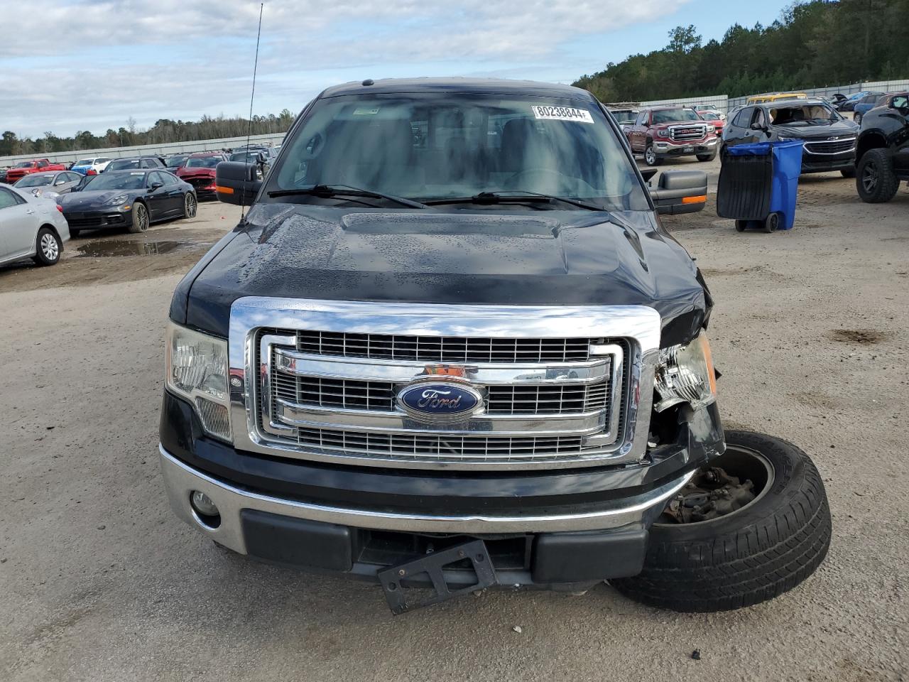 2014 Ford F-150 VIN 1FTFW1CF3EKG40987 Copart auction photo, front end / undercarriage damage thumbnail 5
