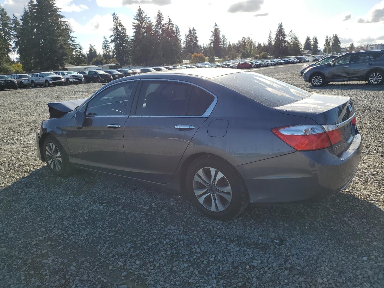 2014 Honda Accord VIN 1HGCR2F38EA278938 Copart auction photo, front end damage thumbnail 2