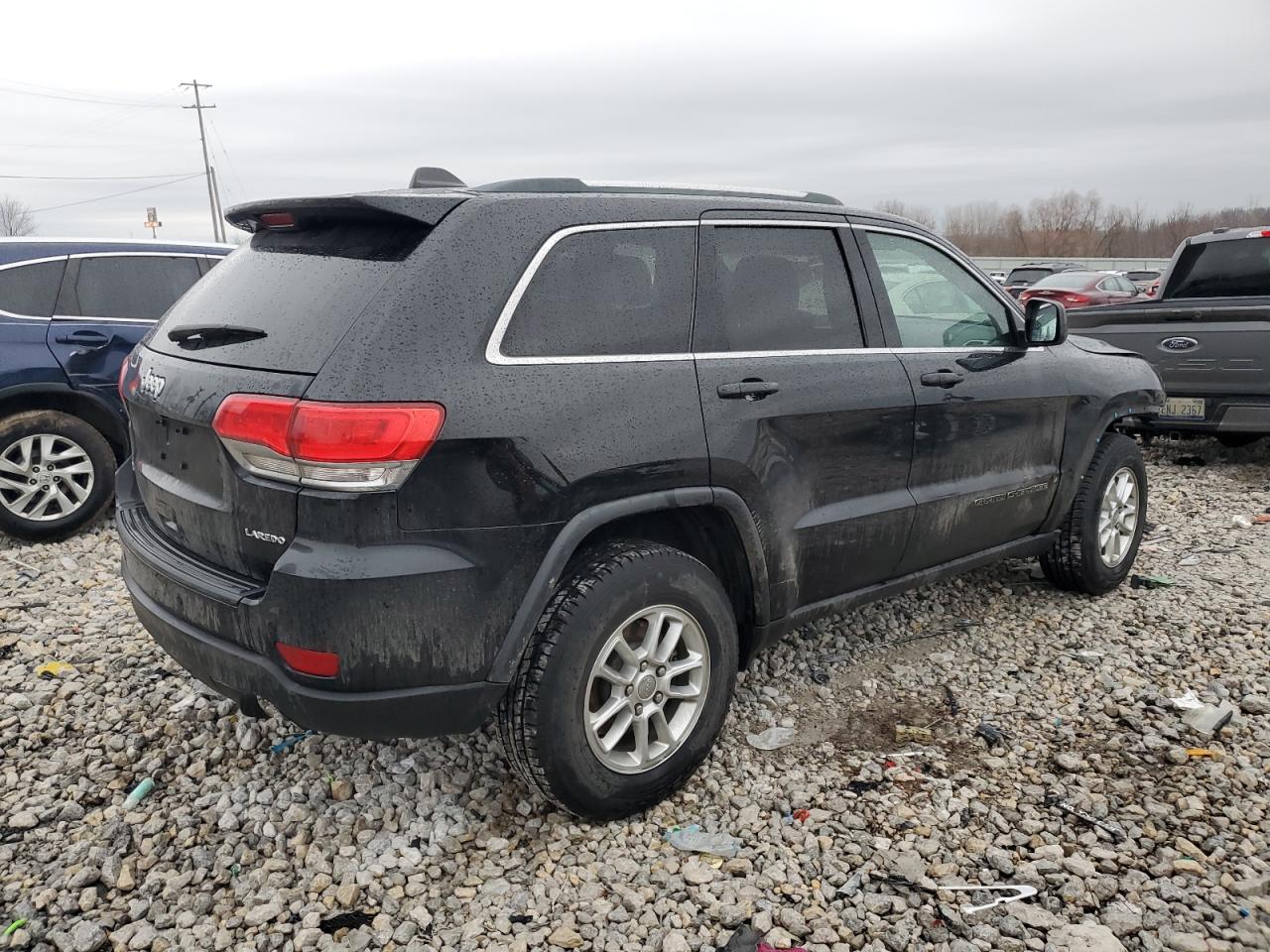 2019 Jeep Grand Cherokee VIN 1C4RJFAG7KC529286 Copart auction photo, front end damage thumbnail 3