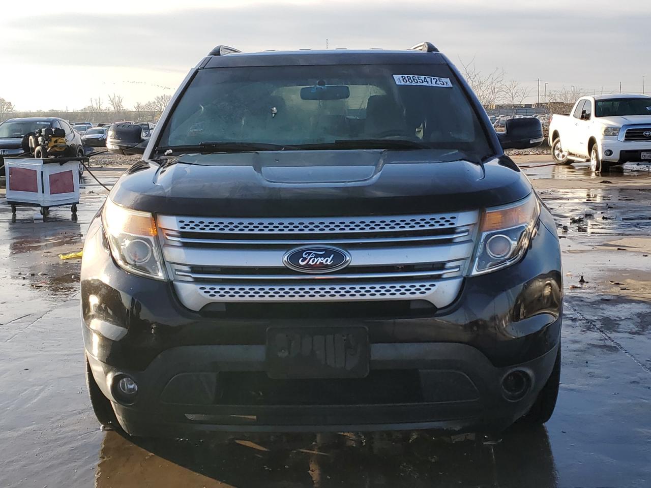 2014 Ford Explorer VIN 1FM5K8D81EGA49183 Copart auction photo, rear end / side damage thumbnail 5