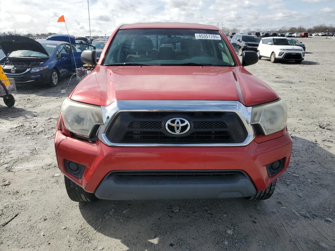 2012 Toyota Tacoma VIN 5TFJX4GN4CX008543 Copart auction photo, rear end damage thumbnail 5
