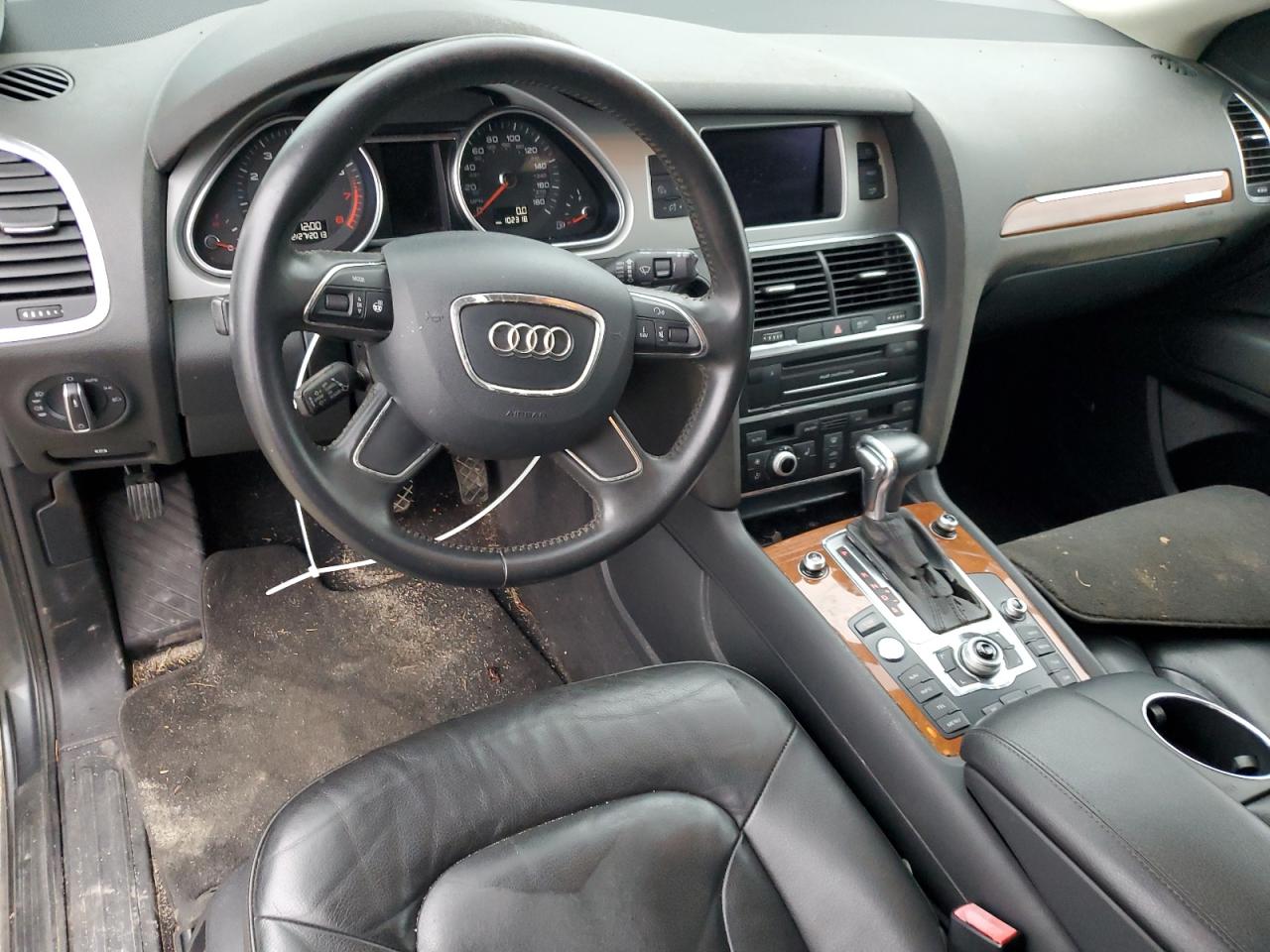 2014 Audi Q7 VIN WA1LGAFE0ED008210 Copart auction photo, front end damage thumbnail 8