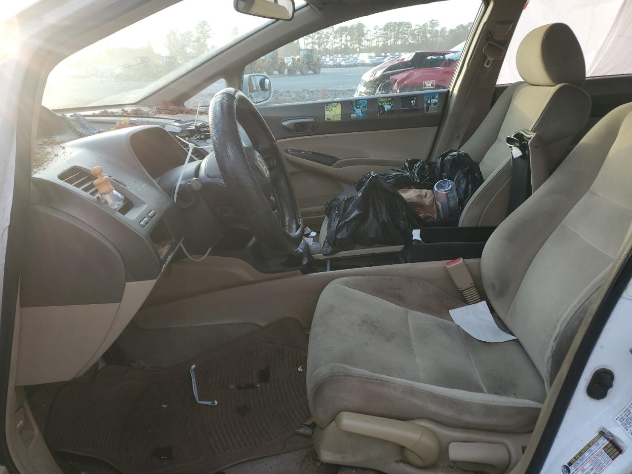 2007 Honda Civic VIN 1HGFA16547L086052 Copart auction photo, all over damage thumbnail 7