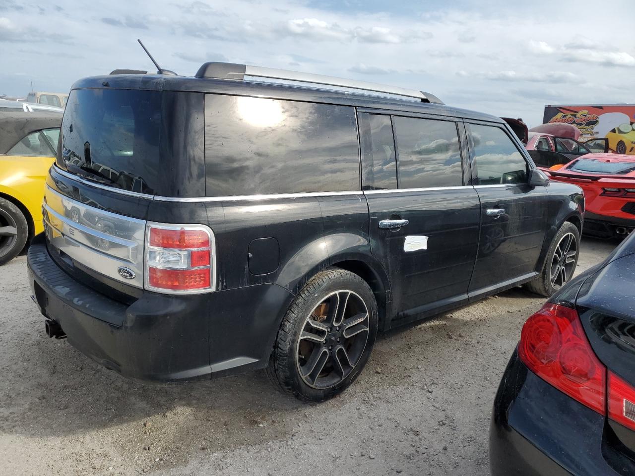 2013 Ford Flex VIN 2FMGK5D82DBD39008 Copart auction photo, water/flood damage thumbnail 3