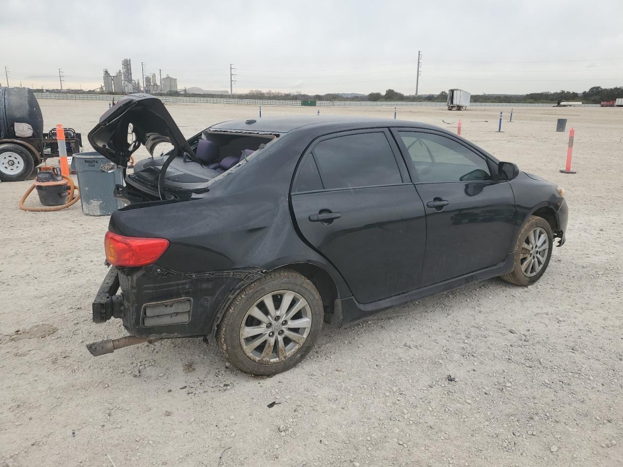 2010 Toyota Corolla VIN 2T1BU4EE6AC439087 Copart auction photo, rear end / side damage thumbnail 3