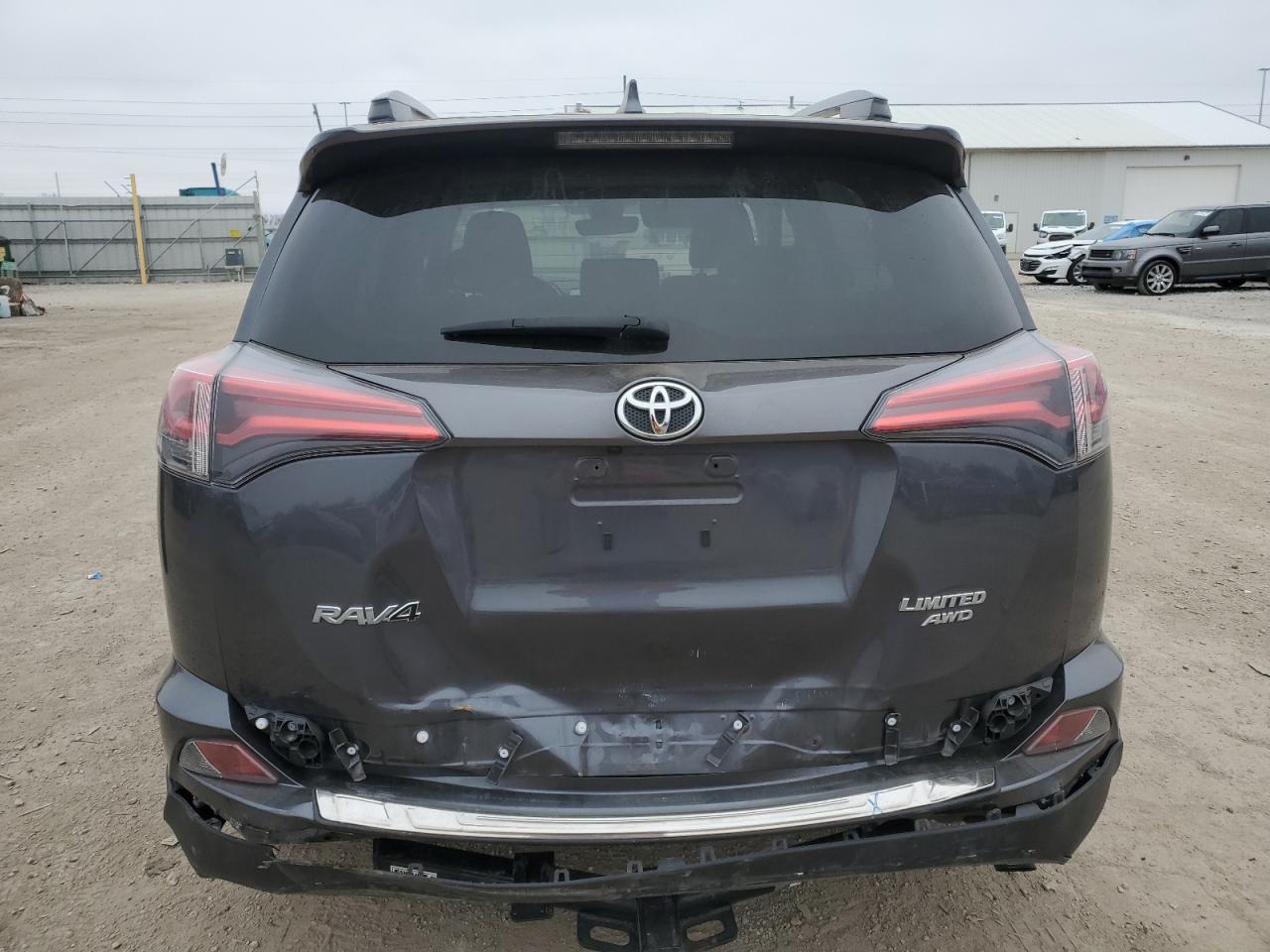 2018 Toyota RAV 4 VIN JTMDFREV7JD239712 Copart auction photo, rear end / front end damage thumbnail 6