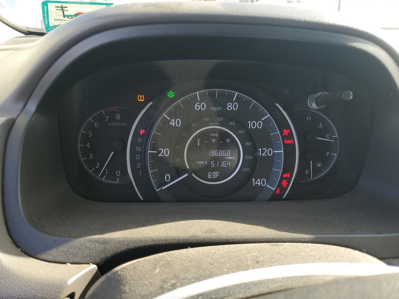 2012 Honda CR-V VIN 5J6RM4H74CL057321 Copart auction photo, front end / rear end damage thumbnail 9