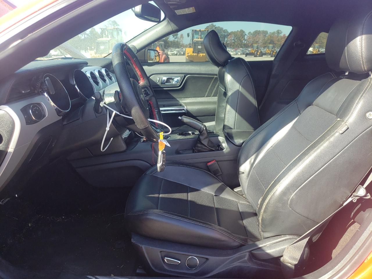 2015 Ford Mustang VIN 1FA6P8TH8F5312350 Copart auction photo, all over damage thumbnail 7