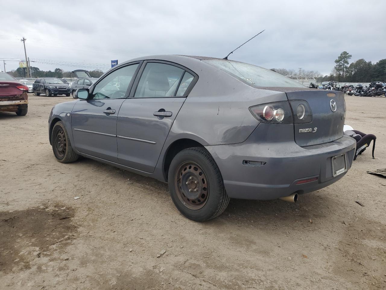 2007 Mazda 3 VIN JM1BK32F671768169 Copart auction photo, front end damage thumbnail 2