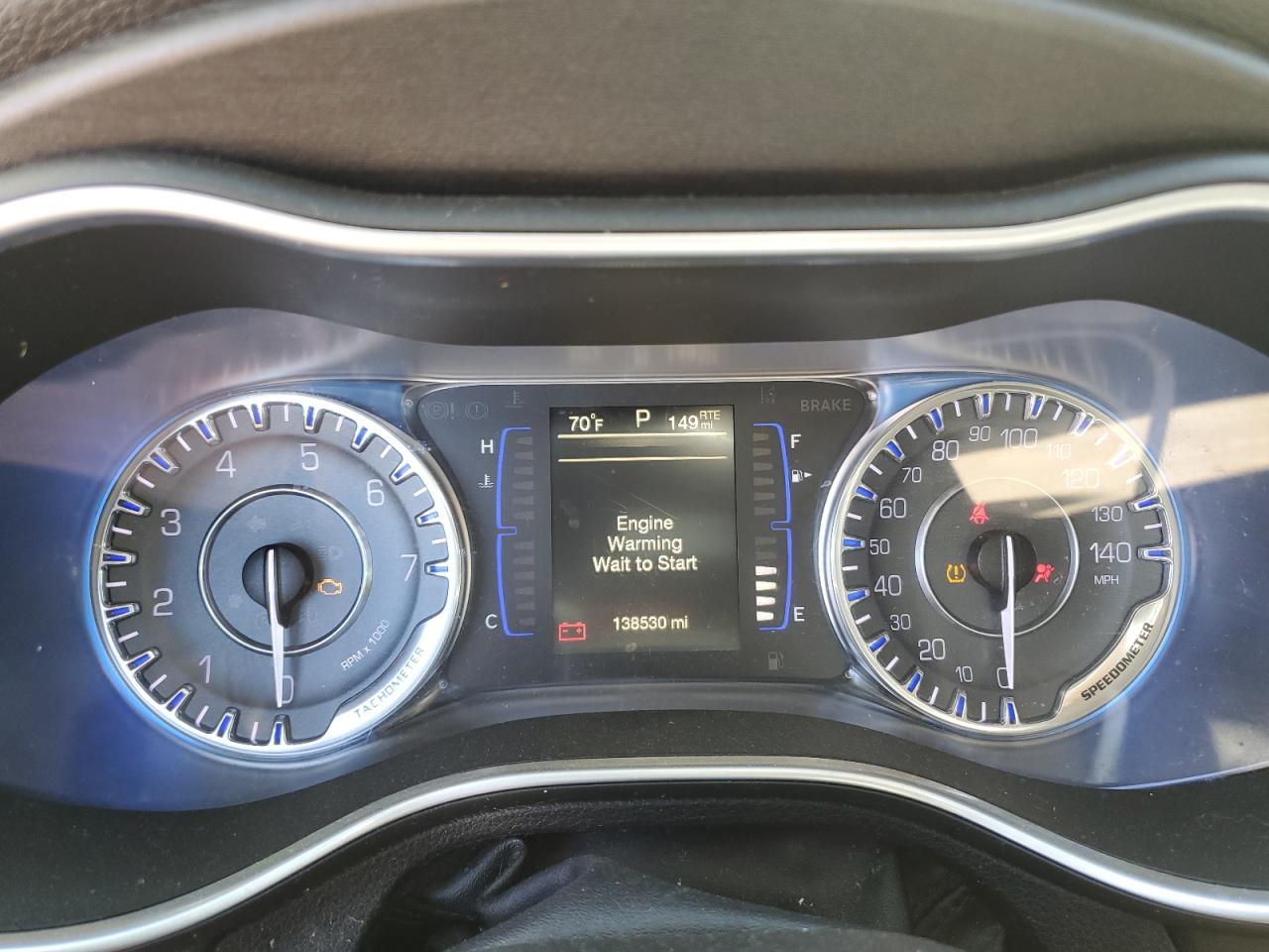 2016 Chrysler 200 VIN 1C3CCCAB1GN127282 Copart auction photo, water/flood damage thumbnail 9