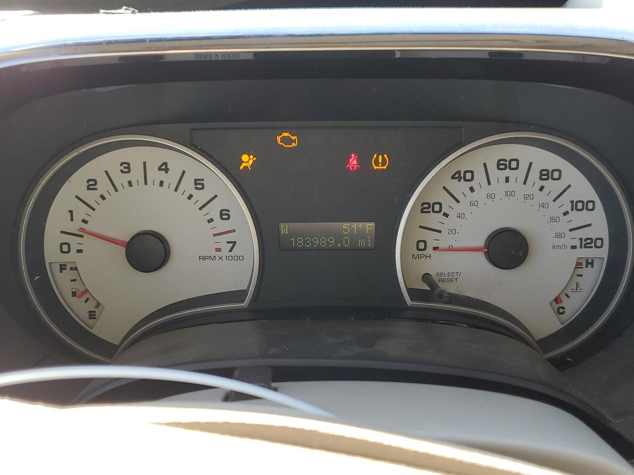 2007 Ford Explorer VIN 1FMEU51K97UA39305 Copart auction photo, front end / rear end damage thumbnail 9