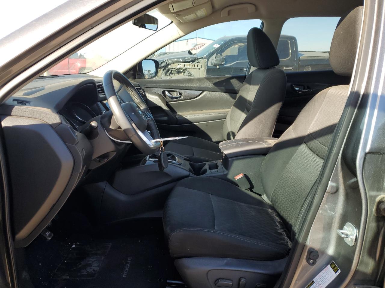 2017 Nissan Rogue VIN KNMAT2MT1HP542674 Copart auction photo, hail / minor dent/scratches damage thumbnail 7