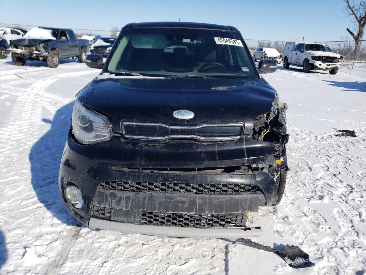 2019 KIA Soul VIN KNDJP3A59K7915015 Copart auction photo, side / front end damage thumbnail 5