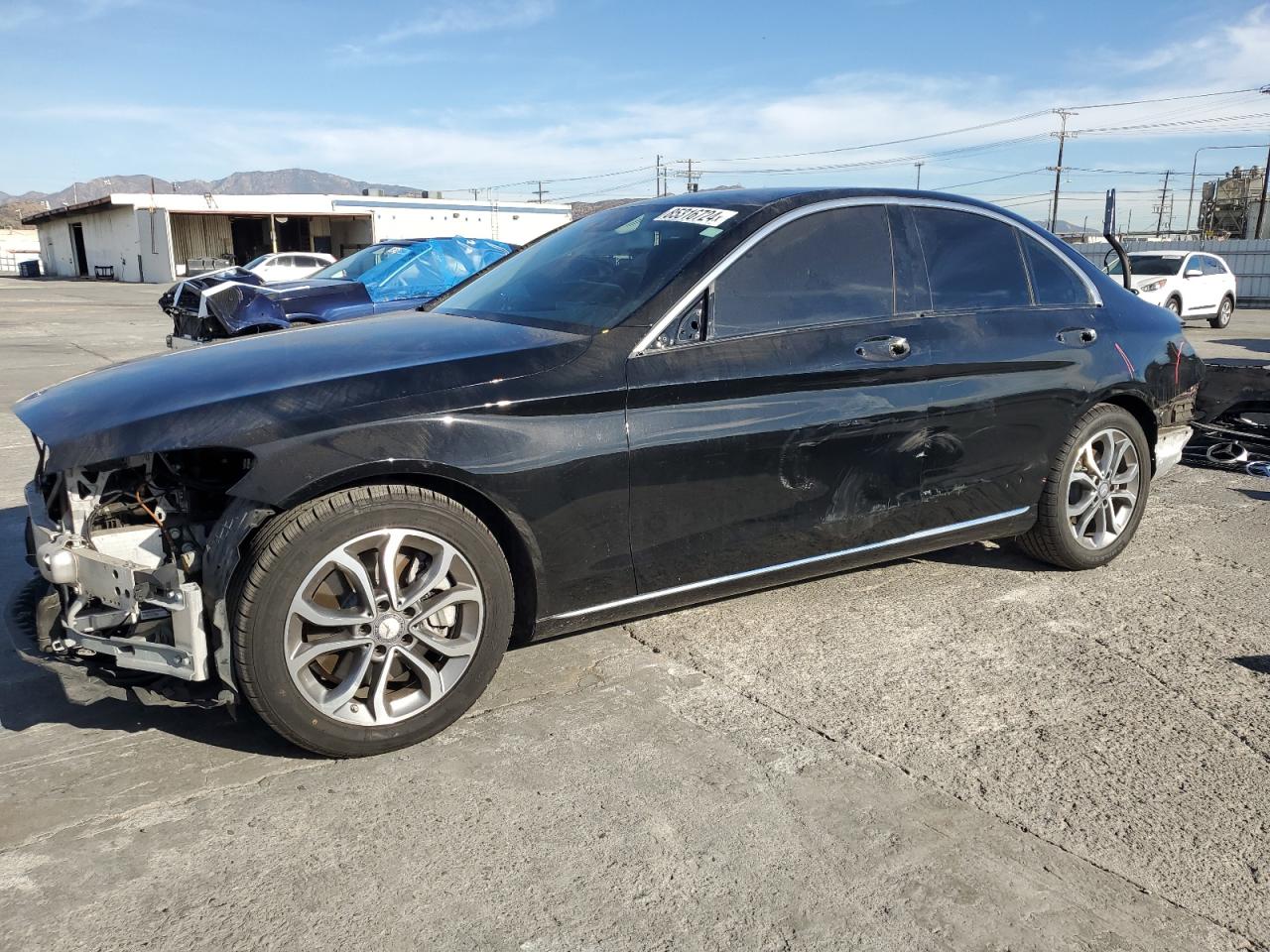 2016 Mercedes-Benz C-klasse VIN 55SWF4JB3GU128002
