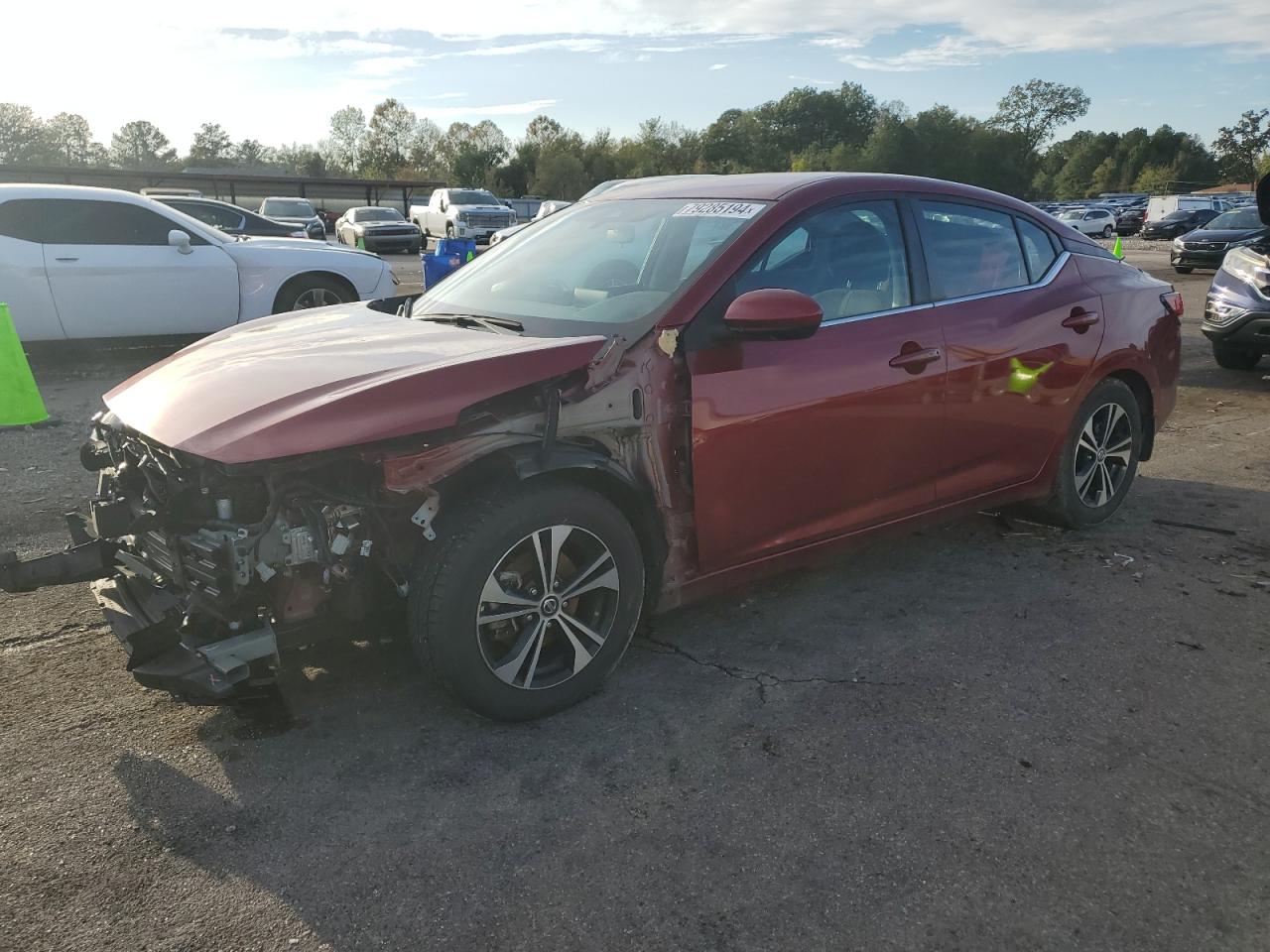 2021 Nissan Sentra VIN 3N1AB8CV9MY324289