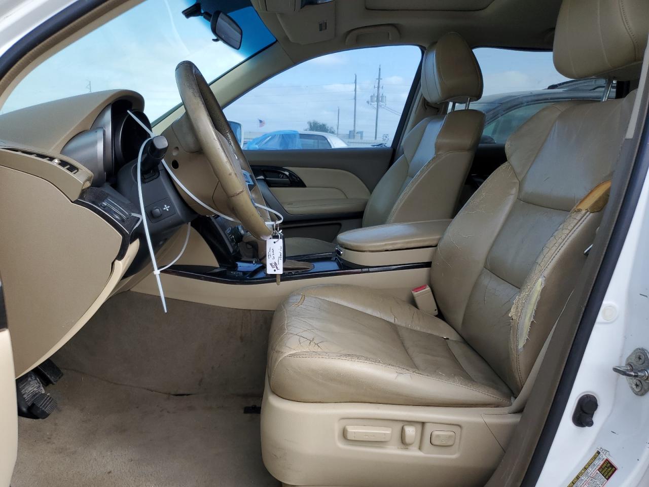 2007 Acura MDX VIN 2HNYD28397H505147 Copart auction photo, front end damage thumbnail 7