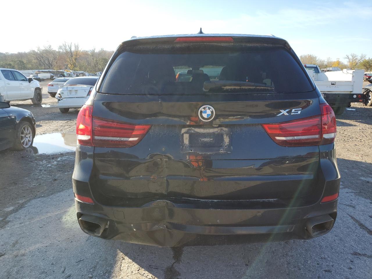2014 BMW X5 VIN 5UXKR6C5XE0J72048 Copart auction photo, rear end / minor dent/scratches damage thumbnail 6