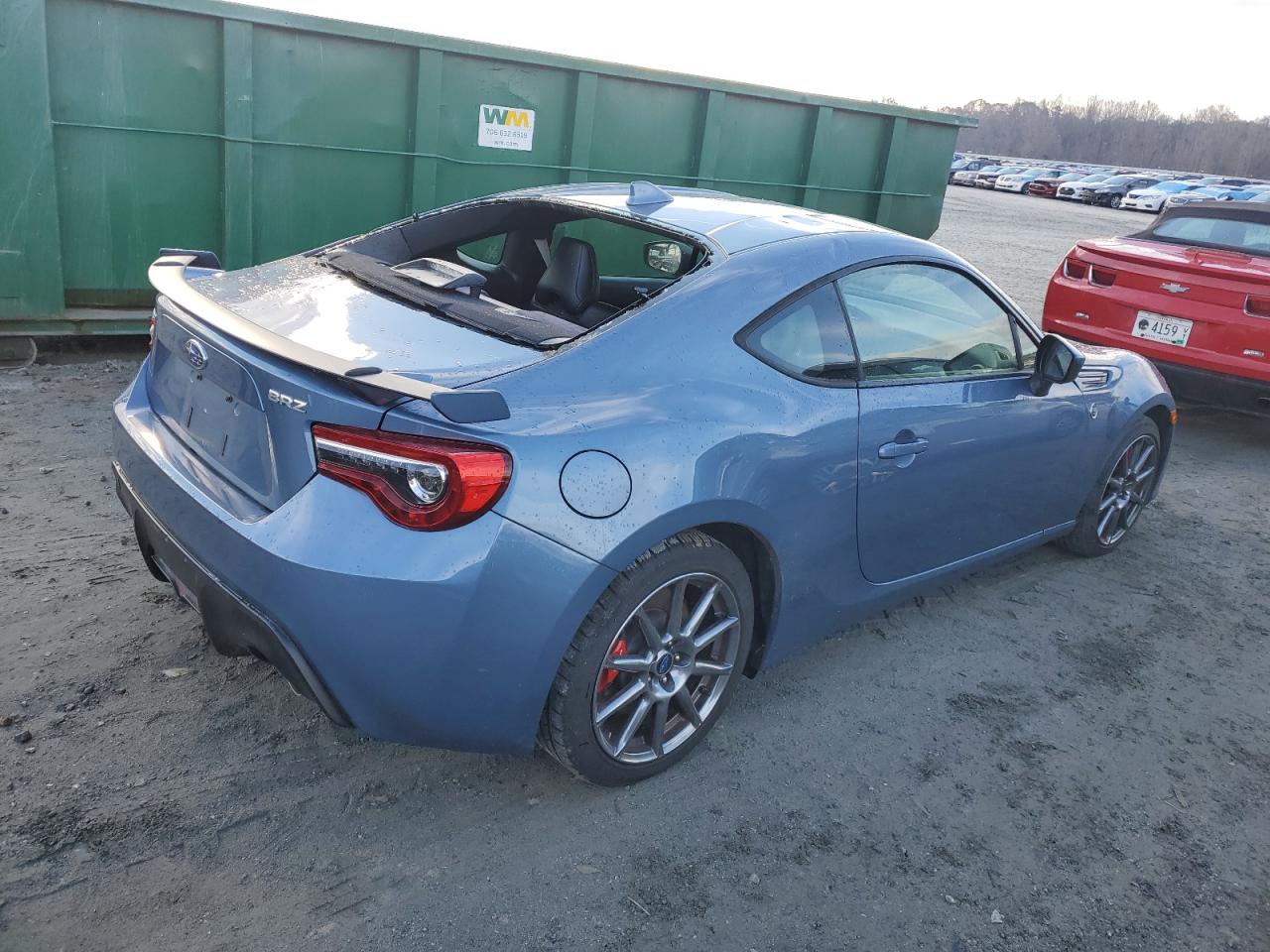 2018 Subaru BRZ VIN JF1ZCAC16J9601327 Copart auction photo, top/roof / hail damage thumbnail 3