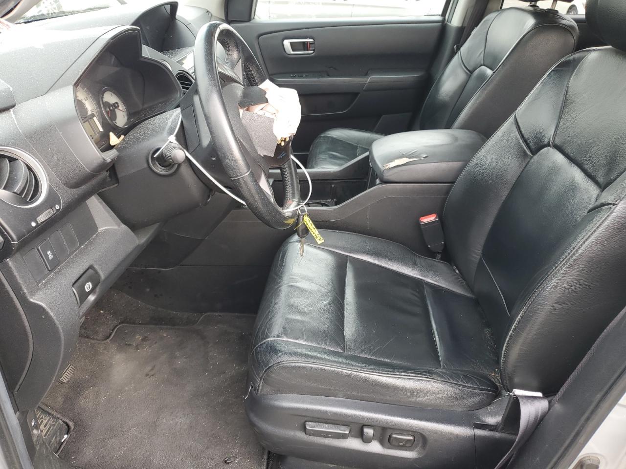 2012 Honda Pilot VIN 5FNYF3H55CB017675 Copart auction photo, all over damage thumbnail 7