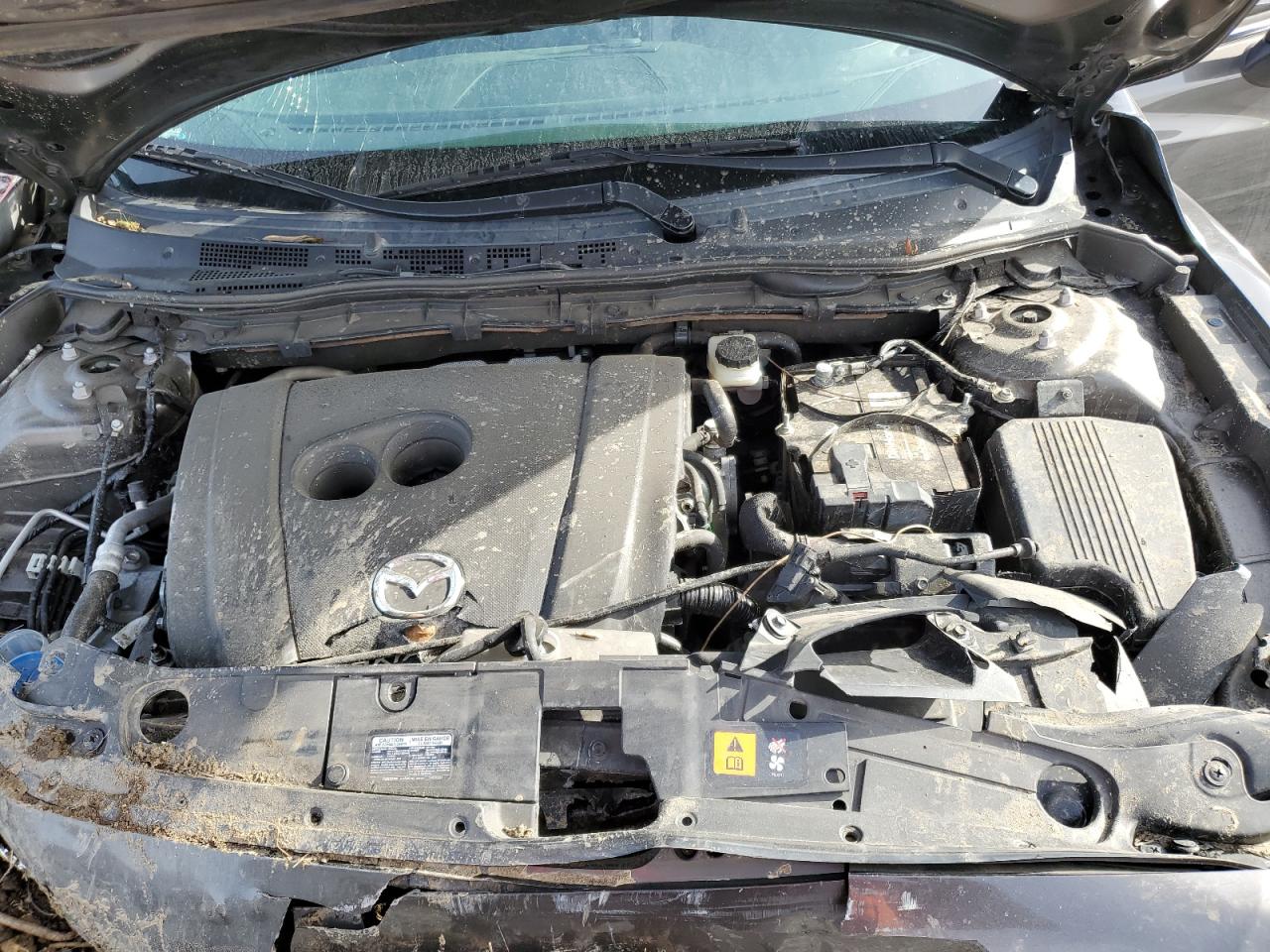 2016 Mazda 6 VIN JM1GJ1V54G1485379 Copart auction photo, front end / side damage thumbnail 11