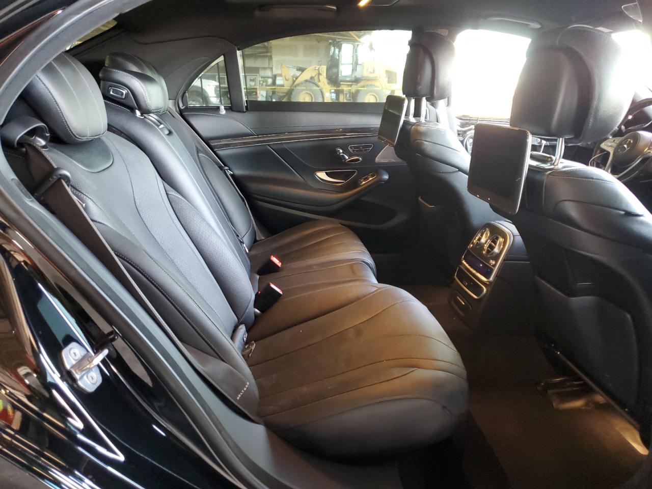 2018 Mercedes-Benz S-klasse VIN WDDUG6GB5JA394703 Copart auction photo, front end / rear end damage thumbnail 10