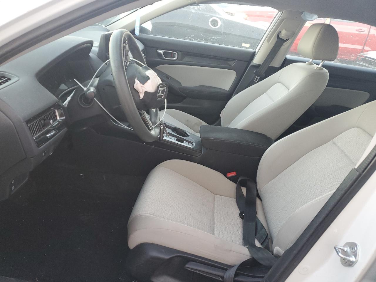 2022 Honda Civic VIN 2HGFE2F27NH520572 Copart auction photo, front end / frame damage damage thumbnail 7