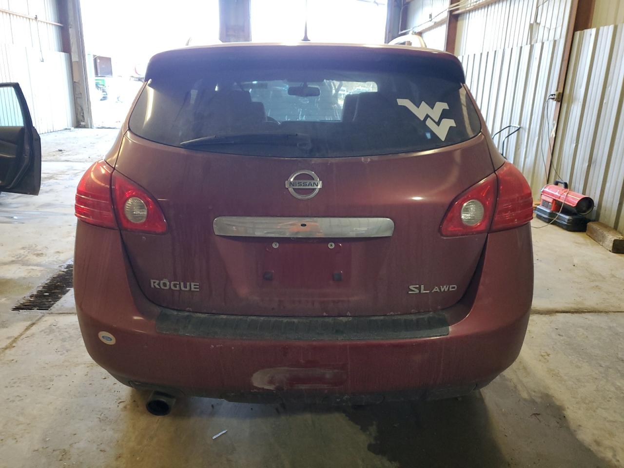 2013 Nissan Rogue VIN JN8AS5MVXDW651936 Copart auction photo, mechanical damage thumbnail 6