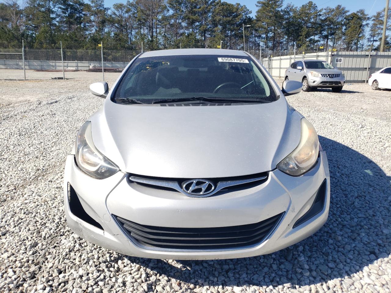 2015 Hyundai Elantra VIN KMHDH4AE5FU438053 Copart auction photo, rear end / minor dent/scratches damage thumbnail 5