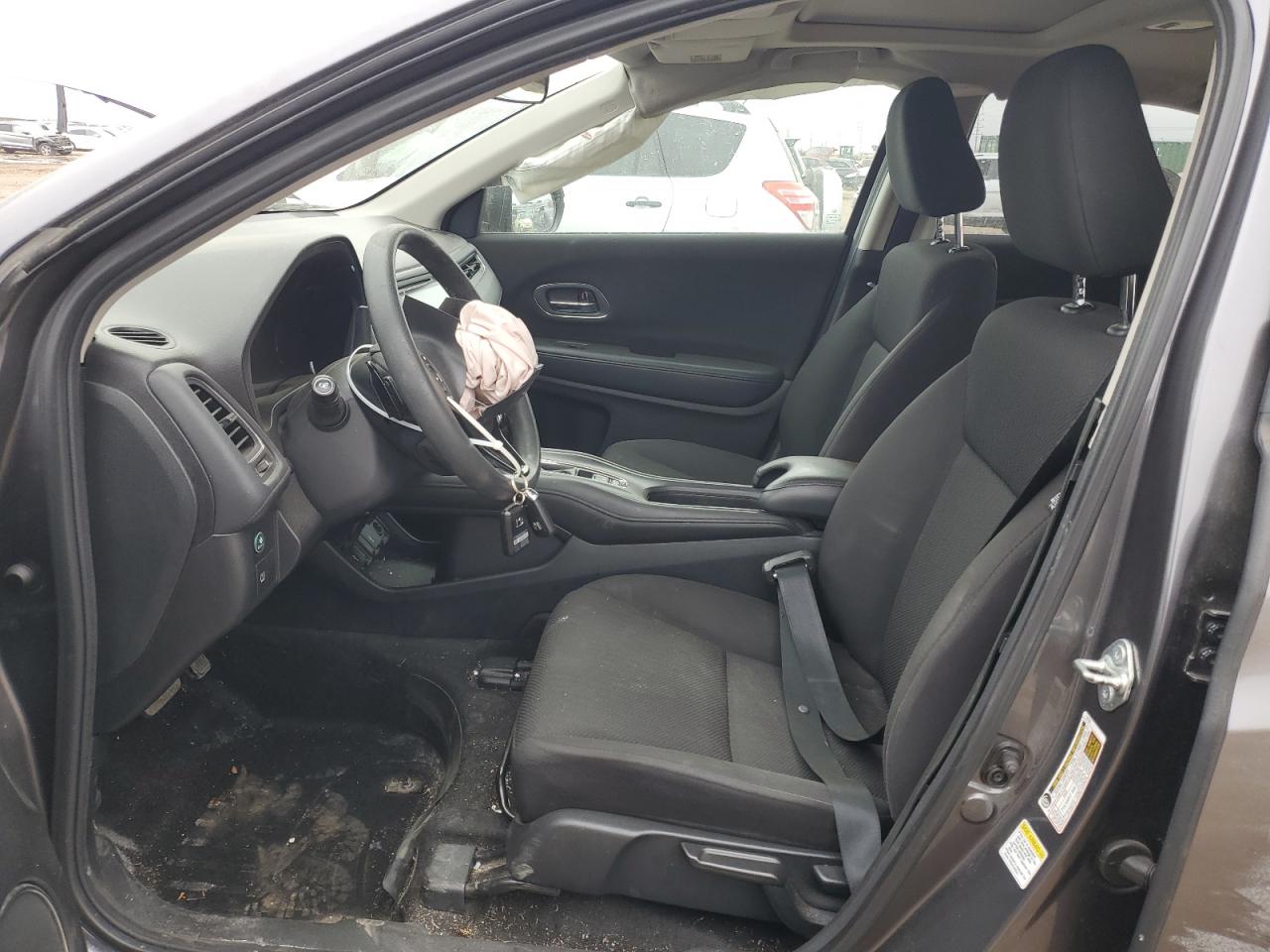 2016 Honda HR-V VIN 3CZRU6H58GM713339 Copart auction photo, front end damage thumbnail 7