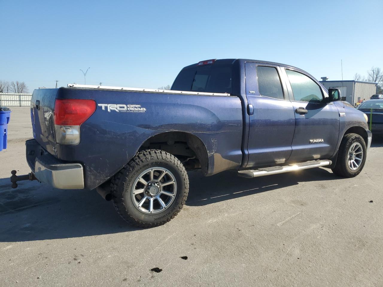 2007 Toyota Tundra VIN 5TBBV54187S450568 Copart auction photo, rear end / side damage thumbnail 3