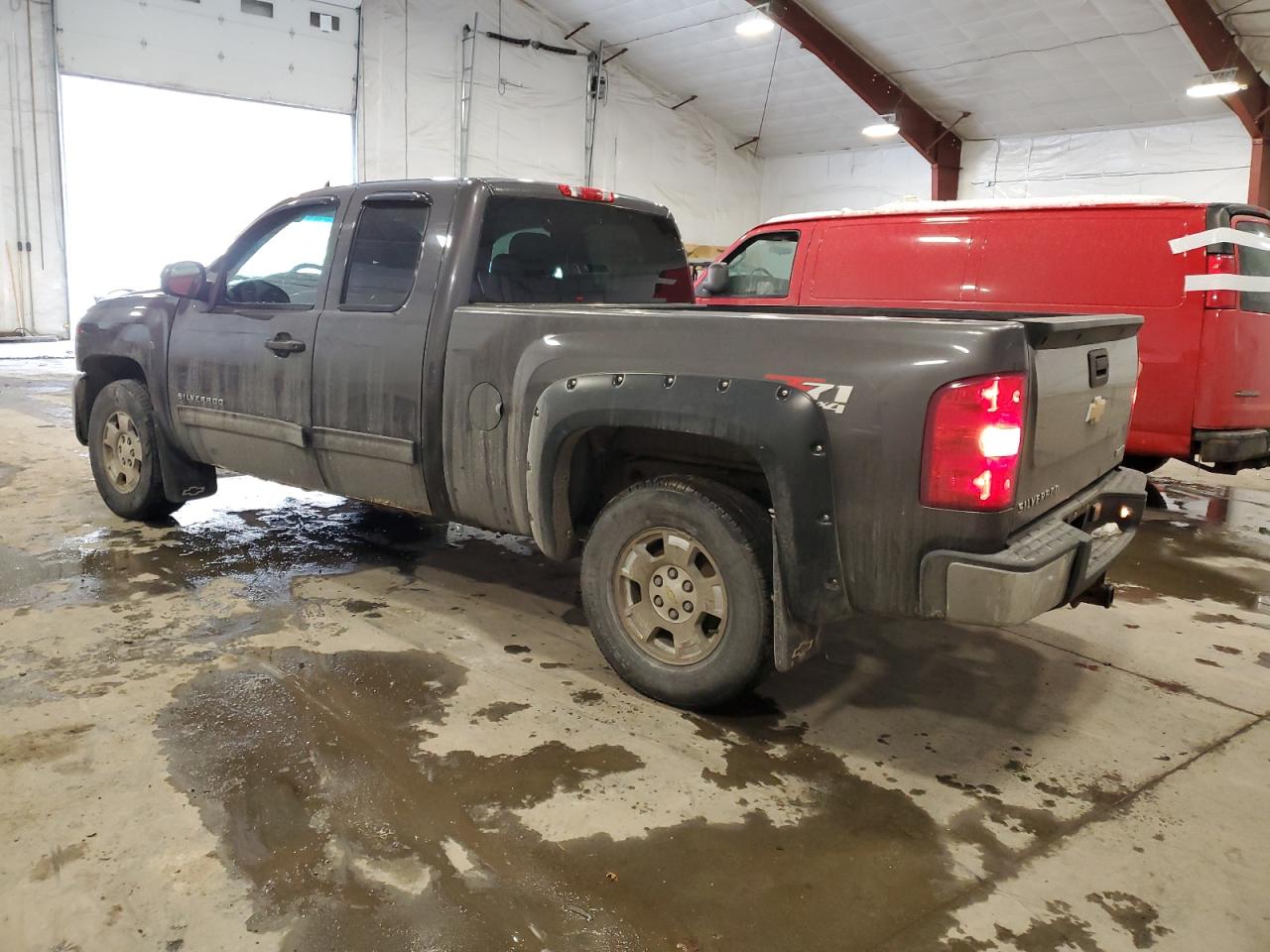 2011 Chevrolet Silverado VIN 1GCRKSE34BZ354957 Copart auction photo, front end / all over damage thumbnail 2