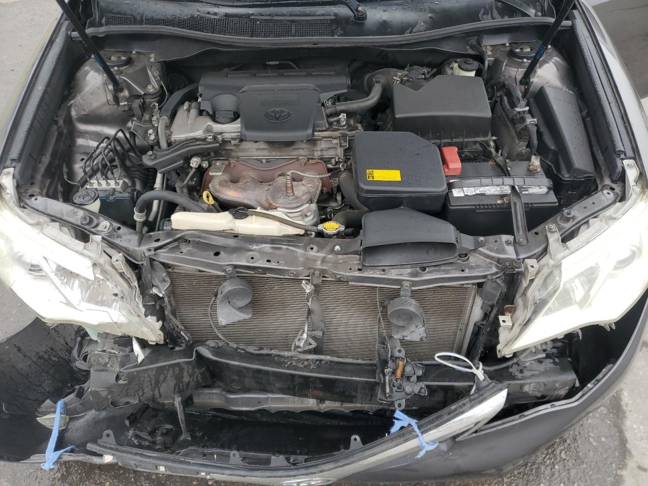 2013 Toyota Camry VIN 4T4BF1FK2DR319115 Copart auction photo, front end / side damage thumbnail 11