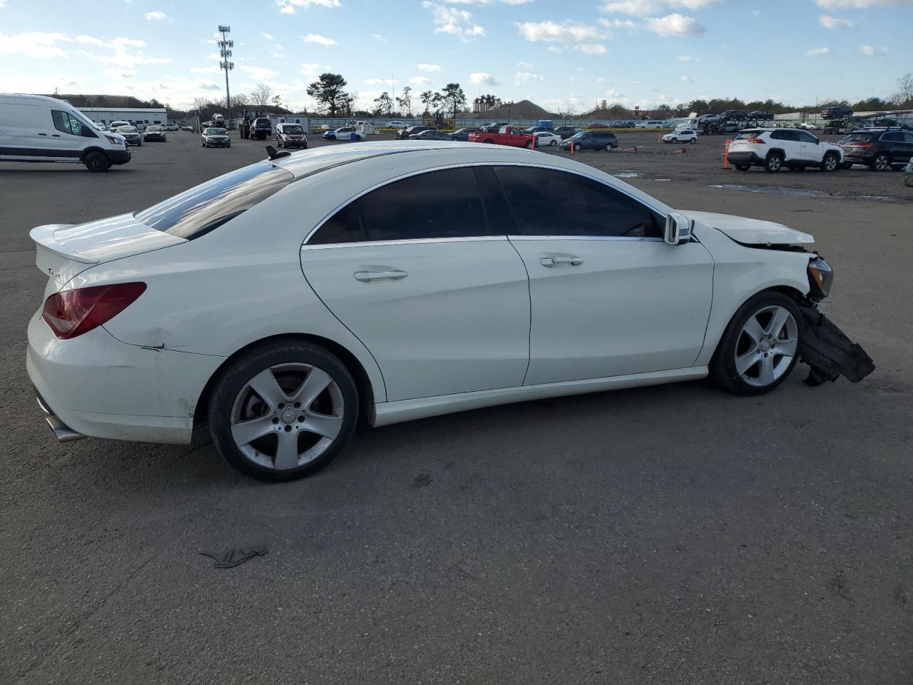 2016 Mercedes-Benz CLA-klasse VIN WDDSJ4GB6GN293295 Copart auction photo, front end damage thumbnail 3