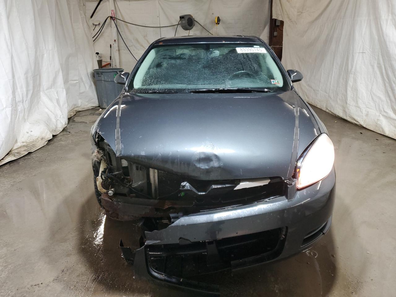 2012 Chevrolet Impala VIN 2G1WG5E39C1242051 Copart auction photo, front end / side damage thumbnail 5