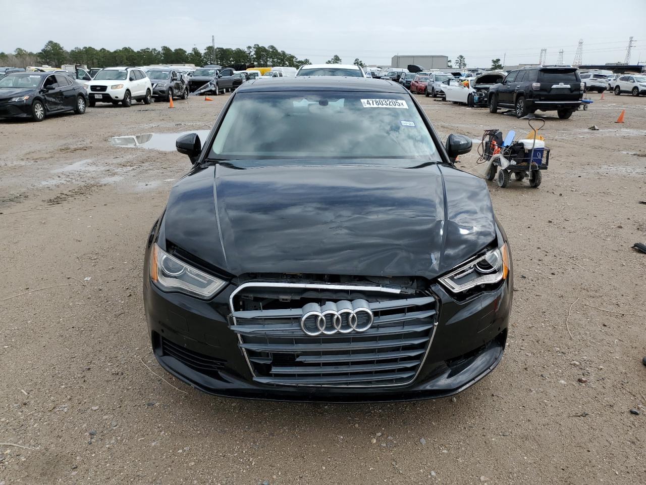 2015 Audi A3 VIN WAUBFGFFXF1011731 Copart auction photo, front end / minor dent/scratches damage thumbnail 5