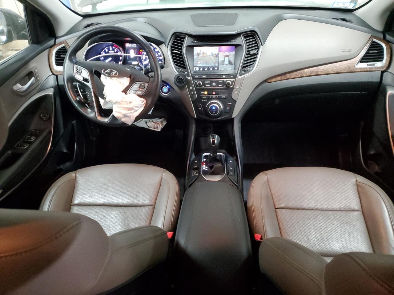 2018 Hyundai Santa Fe VIN 5XYZWDLA2JG509715 Copart auction photo, front end / minor dent/scratches damage thumbnail 8