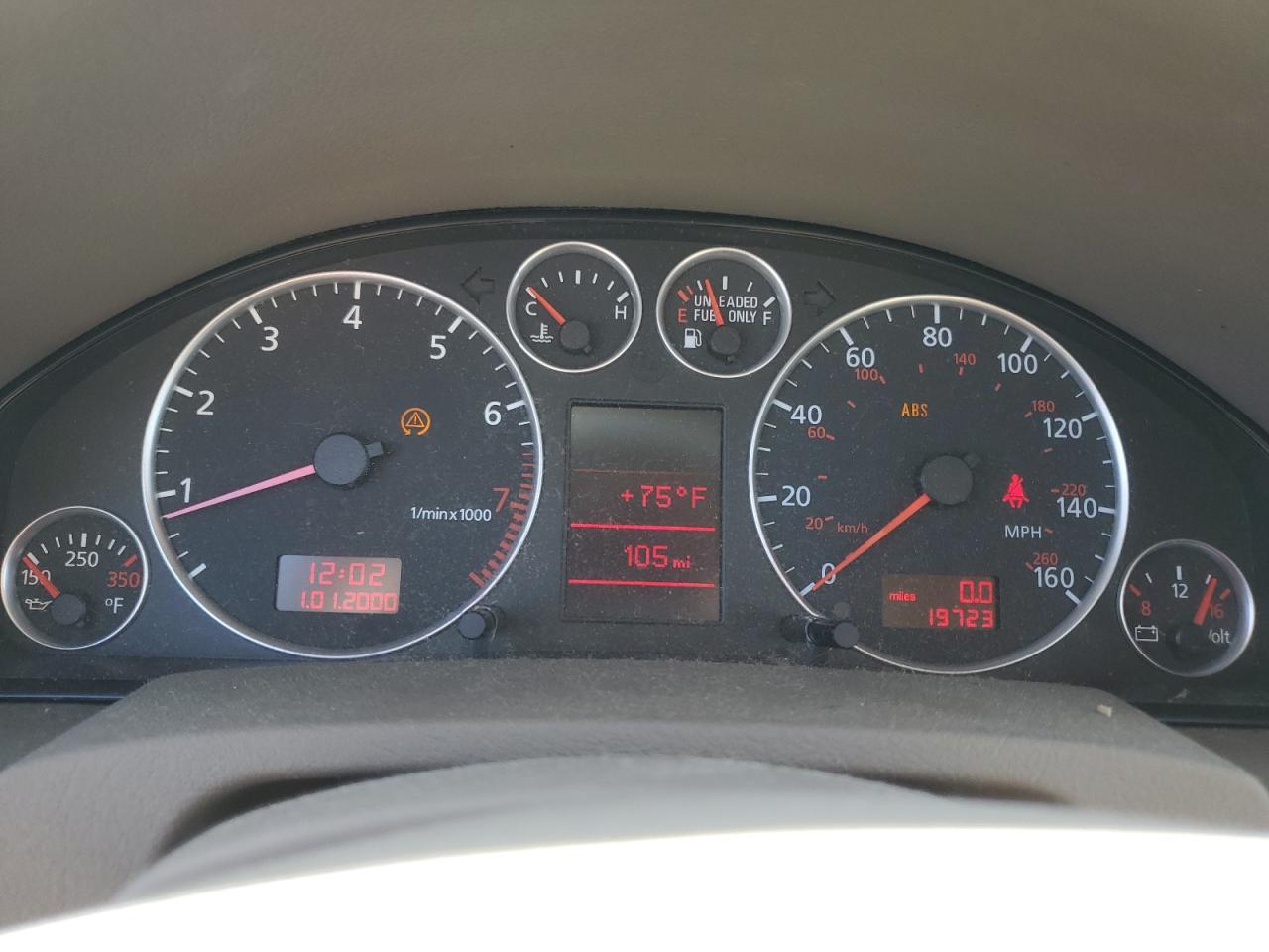 2004 Audi A6 VIN WAUVT64B84N085221 Copart auction photo, water/flood damage thumbnail 9