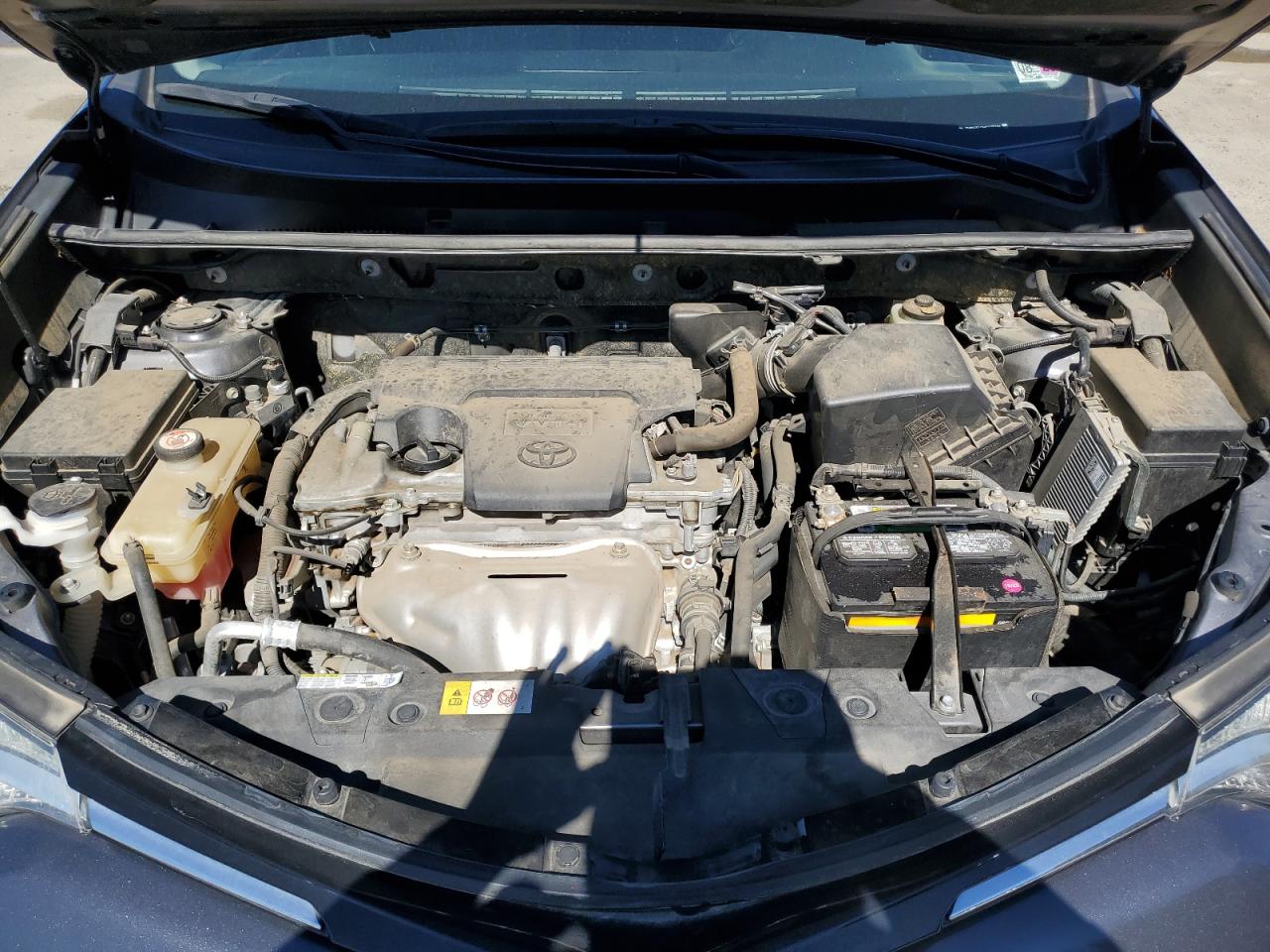 2017 Toyota RAV 4 VIN JTMWFREV2HD107248 Copart auction photo, rear end damage thumbnail 12