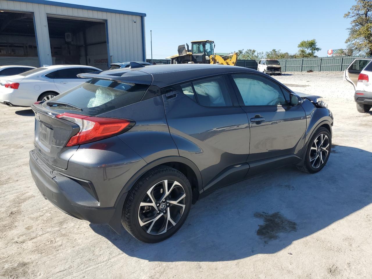 2018 Toyota C-HR VIN NMTKHMBX4JR043613 Copart auction photo, front end damage thumbnail 3