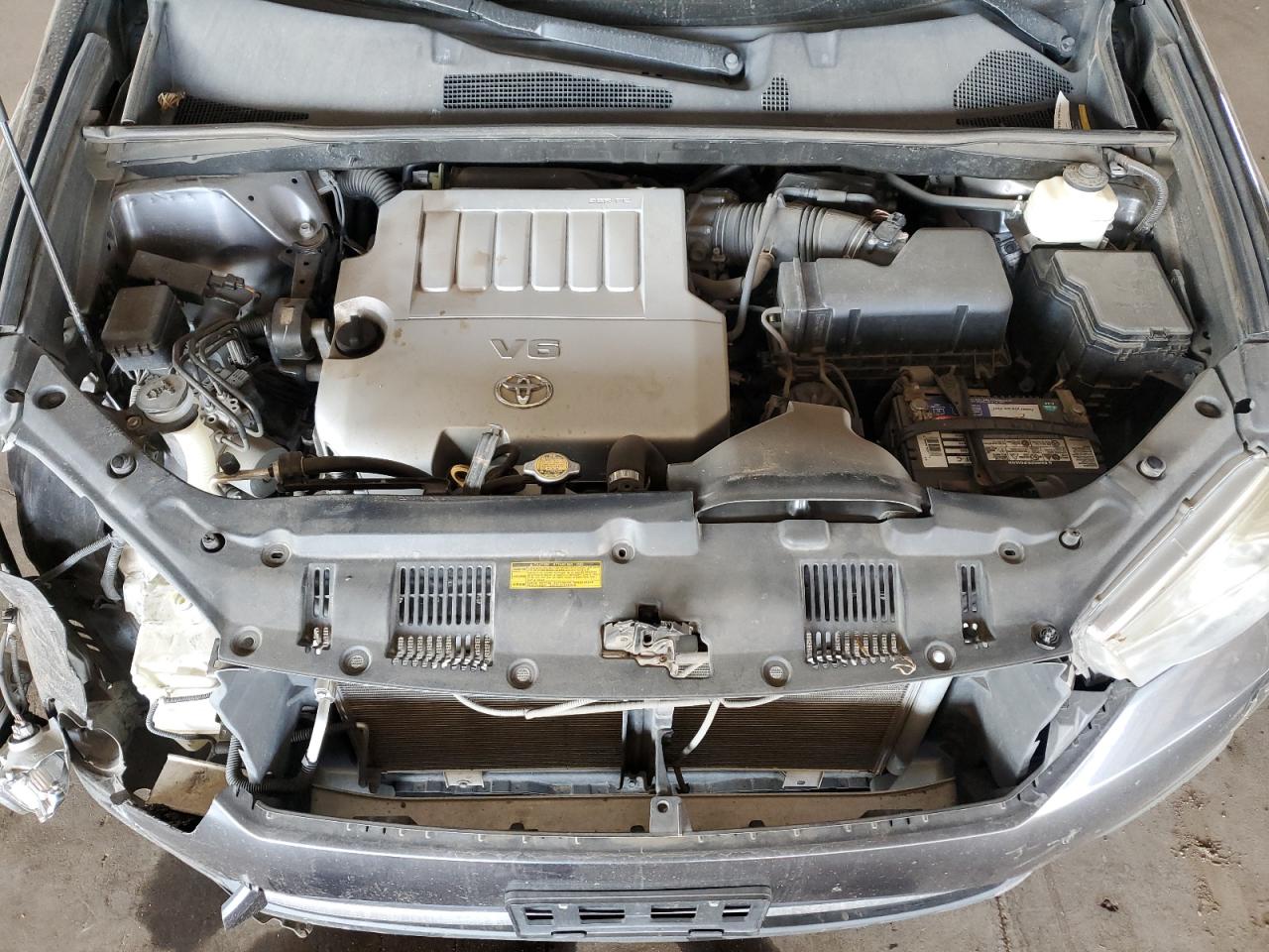 2012 Toyota Highlander VIN 5TDDK3EH1CS095911 Copart auction photo, front end / side damage thumbnail 13