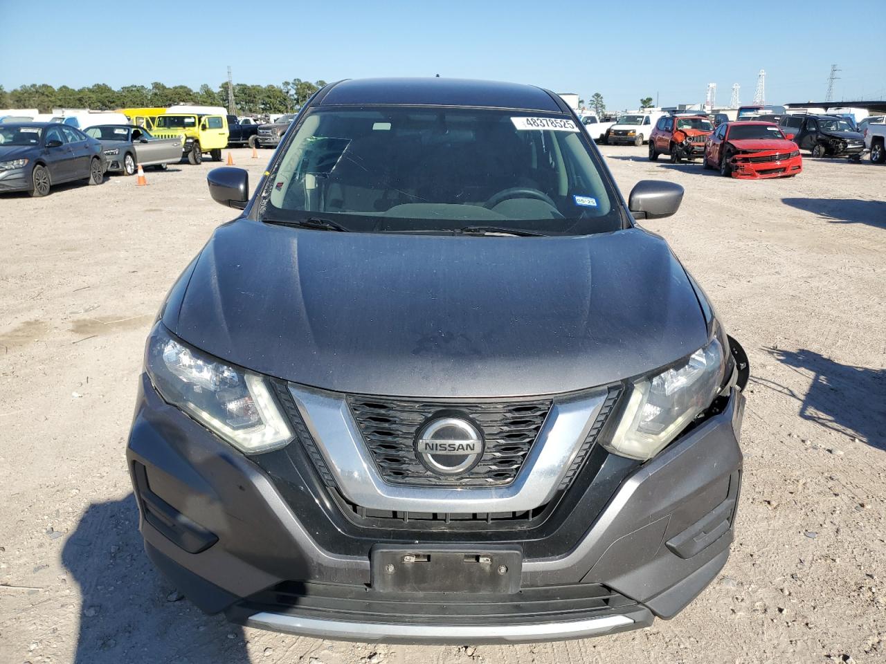 2018 Nissan Rogue VIN 5N1AT2MT9JC732666 Copart auction photo, side / front end damage thumbnail 5